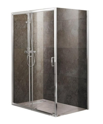 UNIQUE-AH-1-110/125-90-P-Cr Душевой уголок | ZZ