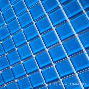 Мозаика Royal blue (25x26x4) 30x30,1 Bonaparte Мозаика стеклянная n156336