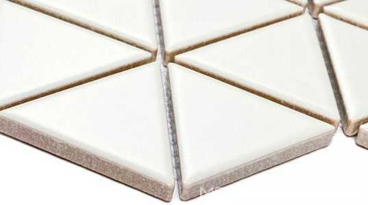 Мозаика Reno White matt (39x45x6) 25,2x29,1 Bonaparte Мозаика керамогранитная n156909