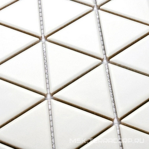 Мозаика Reno White matt (39x45x6) 25,2x29,1 Bonaparte Мозаика керамогранитная n156909