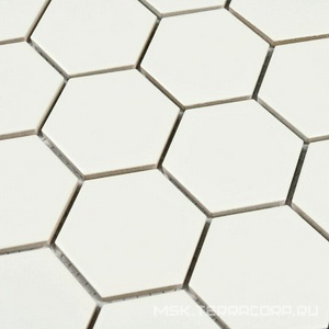 Мозаика Nakama white (51x51x6) 28,1x32,5 Bonaparte Мозаика керамогранитная n156903