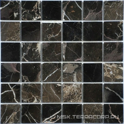 Мозаика из камня на сетке М20-302-48Р ZZ 30.5x30.5