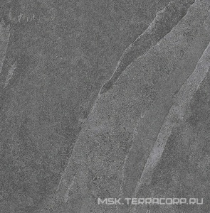 Керамогранит для пола Estima terra Грес Terra TE03 Antracite непол. рект.60х60 Серый 36690