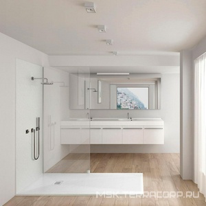 Поддон для душа 1500х900хh25мм, прямоугольный, крышка слива нерж.сталь в компл., без сифона арт. VSPH-D132,  (искуств.камень. цв.белый мат), Vincea ZZ Vincea Универсал VST-4SR9015W