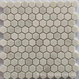 Мозаика Спектр-М Натуральный камень Мозаика из камня на сетке X21-013-P ZZ 28.5x29