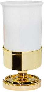 Стакан настольный (цв.золото/керамика),  ZZ TW Collection Bristol TWBR190oro