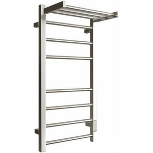 Полотенцесушитель электрический с полкой 80х40 см, скрытый монтаж, цв.хром KL Двин Fs Plaza Neo 4657795054570