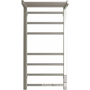 Полотенцесушитель электрический с полкой 80х40 см, скрытый монтаж, цв.хром KL Двин Fs Plaza Neo 4657795054570