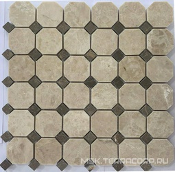 Мозаика из камня на сетке М20-338-1548Р ZZ |30.5x30.5