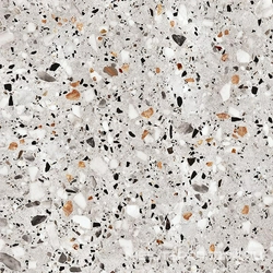 Evia Terrazzo  серый  глазурованный матовый  60х60