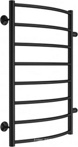 (ЦЕНА ПО ЗАПРОСУ) Полотенцесушитель водяной  П8 500х800 боковое подключение, установочный набор в компл., БЕЗ уголков, цв. RAL 9005 матовый ZZ Terminus Классик 4670078533869 (4670078530257+RAL 9005 матовый)