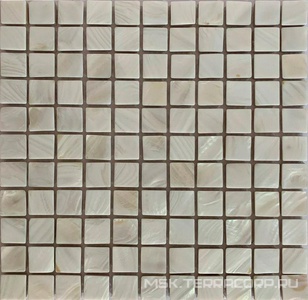 Мозаика Спектр-М Перламутр Мозаика из стекла на сетке R10-204 ZZ 30x30
