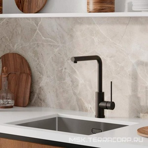 Смеситель для кухни IDDIS Rule RULBLL0i05 цв. черный, ZZ Iddis Grange RULBLL0i05