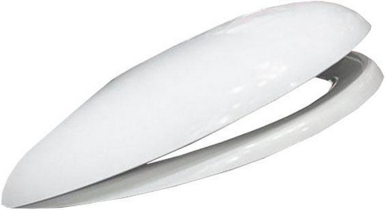 Крышка-сиденье для подвесного унитаза ,  duroplast, цв. белый (цена по запросу) ZZ Sanita Luxe Ringo SD17m080