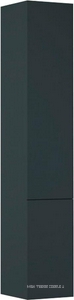 Шкаф-пенал подвесной, правый,  M90CHR0306GM, 30 см, графит матовый ZZ AMPM Gem M90CHR0306GM