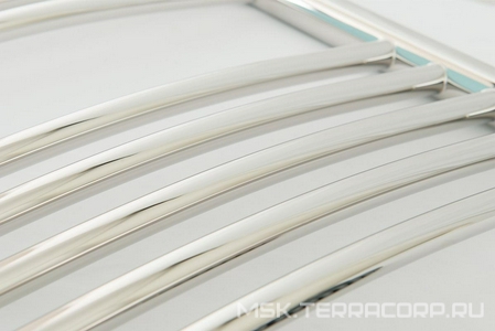 Полотенцесушитель электрический " 3.0"800х500 мм, форма выгнутая, пульт слева, скрытое подкл. в компл.цв. хром, ZZ Сунержа Богема 00-5802-8050