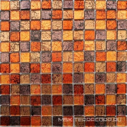 Мозаика Glass & Stone Sh105 комбинированная  (чип 23x23) ZZ|30x30
