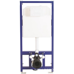 Комплект : инсталляция для подвесного унитаза+ клавиша цв.хром глчнец+ подвесной унитаз безободковый с сиденьем микролифт ZZ Berges Универсал 043203