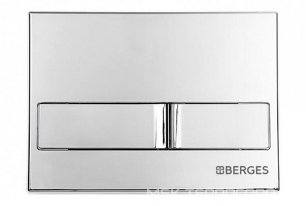 Комплект : инсталляция для подвесного унитаза+ клавиша цв.хром глчнец+ подвесной унитаз безободковый с сиденьем микролифт ZZ Berges Универсал 043203