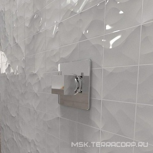 Переключатель на 3 потребителя, встраиваемы в стену, (цв.хром),  ZZ Paini Grazia 21CR471