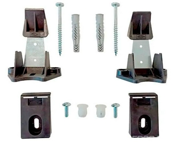 Крепеж скрытый для напольный унитаза / биде, GSI SPARES ZZ GSI Универсал FISSVBT