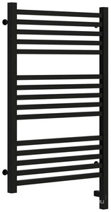 Полотенцесушитель электрический " 3.0" 800*500 мм, пульт управления справа, скрытое подключение в компл., цв. черный матовый, ZZ Сунержа Модус 31-5701-8050