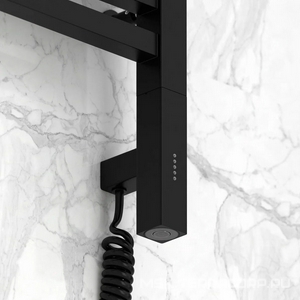 Полотенцесушитель электрический " 3.0" 800*500 мм, пульт управления справа, скрытое подключение в компл., цв. черный матовый, ZZ Сунержа Модус 31-5701-8050