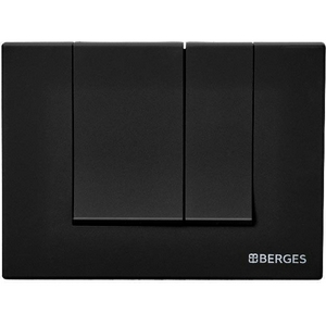 Клавиша для инсталляции NOVUM S5, цв черный L8, R8, D8, S8, F8, O8, двухрежимная, цв. бронза ZZ Berges Novum 040045-А