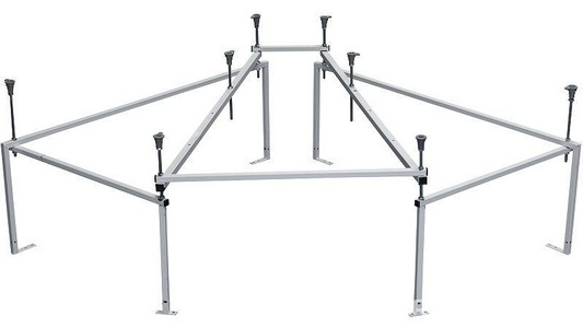 Монтажный набор для акриловой ванны  /150x150/ (слив-перелив полуавтомат в компл) ZZ Roca BALI 24F184000