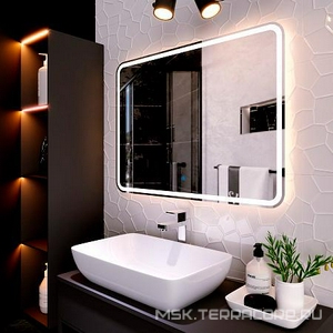 Зеркало 90*h70, LED подстветка, сенсорный выключатель Aqua de Marco MONACO Bal90/70