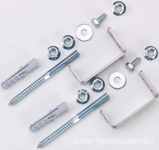 Комплект крепежа к стене 90-130 мм, для инсталляции Акватек  , ZZ Акватек Standard KKI-0000002