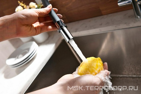 Смеситель для кухни,  "COMFORT"с дополнительным подключением к фильтру для питьвой воды, хром Lemark comfort LM3071C-Gray