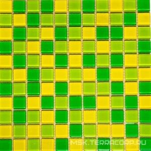 Мозаика Мозаика KG26 (чип 25x25) 30х30 Мастера Керамики Glass KG26