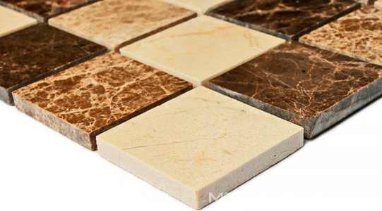 Мозаика Bonaparte Мозаика из натурального камня Turin 48 (48x48x7) ZZ 30,5x30,5