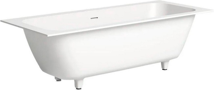 Ванна 1911х800хh600мм, встраив., литой камень S-Sense глянец цв.белый, д/к Up&Down в цвет ванны,интегрир.слив-перелив,ножки компл,  ZZ Salini Orlanda Axis Kit 103311G