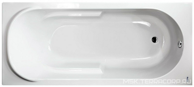 Ванна 150х75см, без ножек/рамы, панелей, слива-перелива, (акрил цв.белый),  ZZ Alba Spa Arabella ВПР0090000100
