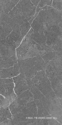 Глаз. керамогранит Pamir темно-серый рельеф ректификат 44,8x89,8