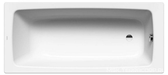 Ванна стальная "SANIFORM PLUS" 180х80 мод.375-1, + easy-clean, без комплекта ножек ном.87090, цвет белый ZZ Kaldewei Saniform Plus 112800013001