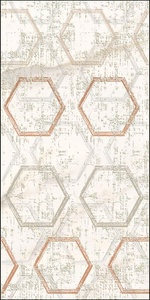 Декор Azori APULIA ORO  HEXAGONE 31.5x63 589002003