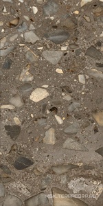 Керамогранит для пола Fioranese i ciottoli sassi  Antracite Lev.KLZZ 60.4x120.8 Черный LMS620L