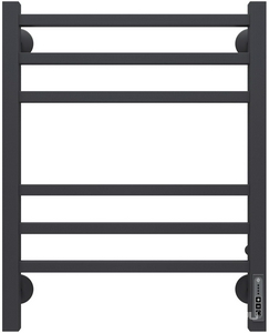 Полотенцесушитель  ПП6 450х600 электро (new встроен диммер), КС 9005 матовый, черный матовый,  ZZ Terminus Ватикан 4670078527516