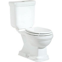 Унитаз-компакт Creavit Klasik KL301 в пол, белый| 70x42x83