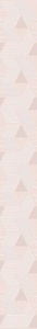 Декор Azori Lounge Бордюр LOUNGE BLOSSOM GEOMETRIA 6.2x50.5 588281001