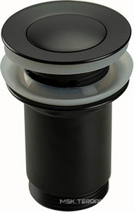 Смеситель для биде , 5x13.1x16.2 см, донный клапан Click/Clack в компл., цв. черный матовый ZZ Lemark Ursus LM7208BL