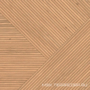 Керамогранит для пола и стены Atlas Concorde Italy Log  Icon Oak Modern Frame 2 60x60  AX4O