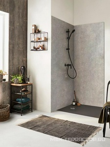 Душевой гарнитур Jacob Delafon  E29848-BL, лейка - 3 режима, штанга, держатель, цв. черный матовый Jacob Delafon Oscar E29848-BL