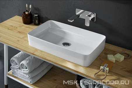 Раковина-чаша 61x36.5 см, БЕЗ сифона, белая ZZ Excellent Cori CEAC.3301.610WH