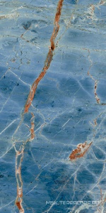 Керамогранит для пола Gardenia Orchidea la marmoteca Blue Denim  Lux  60x120 Синий G0027022