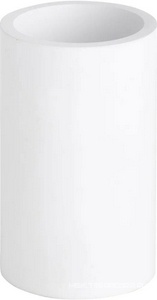 Стакан для зубных щеток, настольный, (цв.белый матовый),  ZZ Bemeta Gamma 145711324