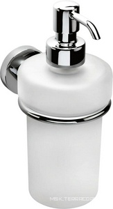 Дозатор настеный (стекло мат., держ. цв.хром),  ZZ Colombo Basic B9332